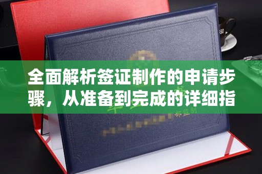 新田全面解析签证制作的申请步骤，从准备到完成的详细指南