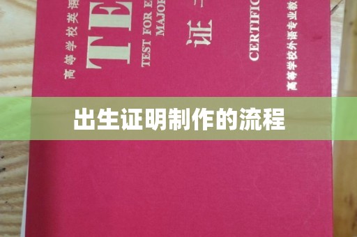 新田出生证明制作的流程