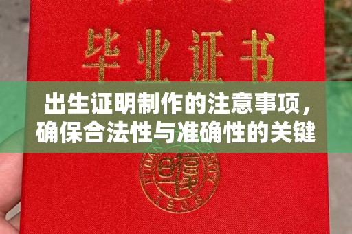 新田出生证明制作的注意事项，确保合法性与准确性的关键步骤